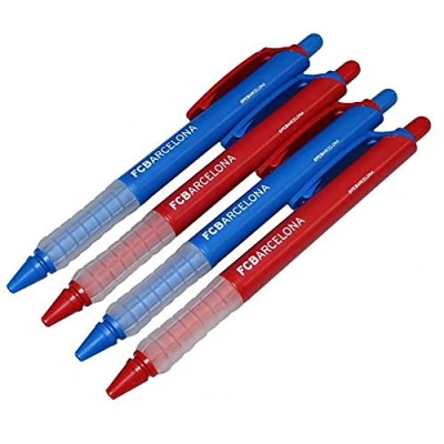 Image of Official Licensed F.C Barcelona Pen Set (4 Pack)