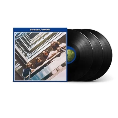 Image of The Beatles Blue Album 1967 1970 (2023 Edition) Black vinyl Sealed 2023 UK 3 LP set 5592080