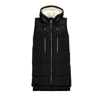 Image of Only ONLNEWCLAIRE QUILTED WAISTCOAT OTW women&#039;s Jacket in Black