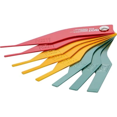 Image of BGS 9440 Brake Lining Wear Indicator Set Aluminium 8 pcs.
