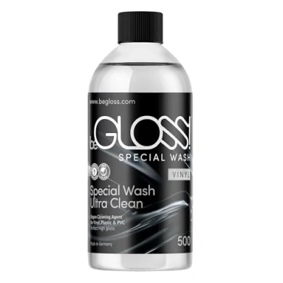 Image of beGLOSS Special Wash Vinyl 500 ml Gentle Cleaning Agent for Vinyl, Plastic &amp; PVC Clothing