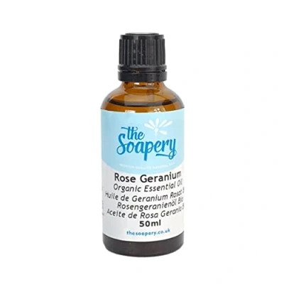 Image of Geranium Organic Essential Oil 50ml 100% Pure and Natural