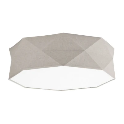 Image of Kantoor Cylindrical Ceiling Light Linen 4xE27