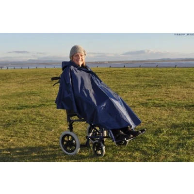 Image of Splash Deluxe Wheelchair Poncho (Lined) U