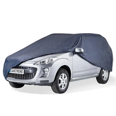 Image of Cartrend SUV full car cover &quot;New Generation&quot;, weatherproof, polyester blue, for VW Tiguan and similar models