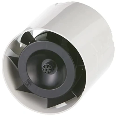 Image of Vortice 11110 Ghost Point Helical Aspirator Ducts, 38 Decibel, Plastic, White