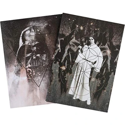 Image of Star Wars &quot;Princess Leia and Darth Vader&quot; Notebook (Pack of 2)