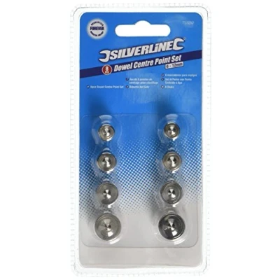 Image of Silverline Dowel Centre Point Set 8pce 6 12mm