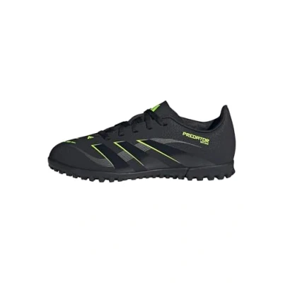 Image of adidas Performance Predator CLUB Unisex Astro turf trainers for kids, Size: 10.5K, Core black/carbon/lucid lemon shoes