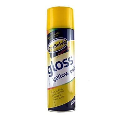 Image of Gloss Yellow All Purpose Paint, 500Ml