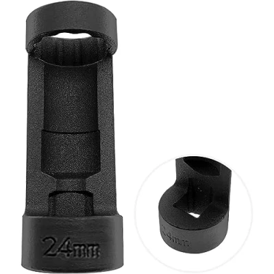 Image of ZKTOOL Suspension Strut Nut Socket Tool (24mm/12PT) VM #:3353, 1/2&quot; DR. x 24mm, 12PT