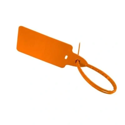 Image of UniFlag Big Tag All in One Security Seal with Large Flag (Orange, 25)