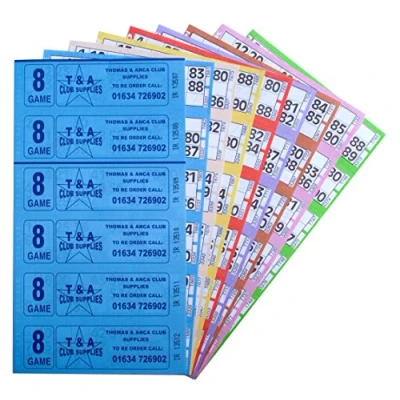 Image of Jumbo 6000 8 PAGE GAMES BINGO TICKETS 6 TO VIEW BOOKS