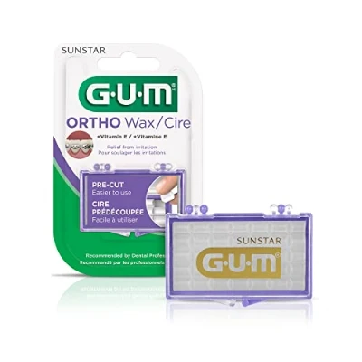 Image of GUM 724RQD Orthodontic Wax, Mint with Vitamin E and Aloe Vera