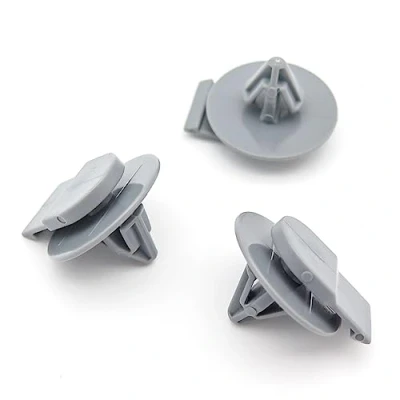 Image of VVO Fasteners Plastic Front Bumper and Trim Fastener Clip, Grey (Pack of 10)