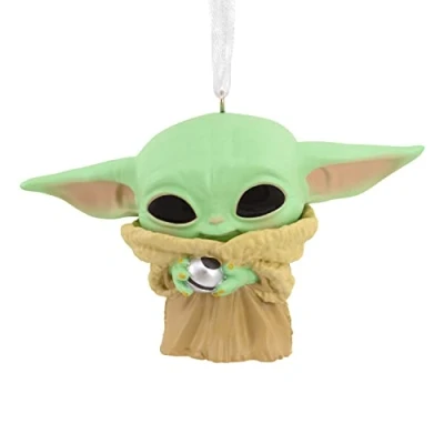 Image of Hallmark Star Wars: The Mandalorian Child Grogu Funko POP! Christmas Ornament, May 4th