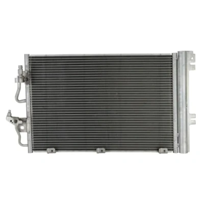 Image of 13129192, 1850096, 52400555, 93178958 Condenser NISSENS 94767 with dryer Aluminium 585mm R1234yf VAUXHALL: Astra Mk5, Zafira Mk2