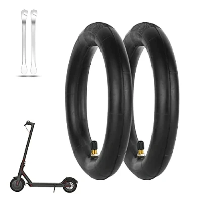 Image of Surplex Inner Tires for Xiaomi M365 Electric Scooter, Double Thickness and Wear Resistant tubes Mijia Accessories, Inflated Spare Tire 8 1/2 x 2 Replacement Part Accessory, Pcs