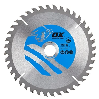 Image of OX Wood Cutting Circular Saw Blade 160/20mm, 40 Teeth ATB