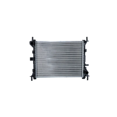 Image of 1061185, 1093713, 1132658, 1671968, 98AB8005JB Engine radiator NRF 509614A Aluminium 446mm 378mm 24mm Mechanically jointed cooling fins
