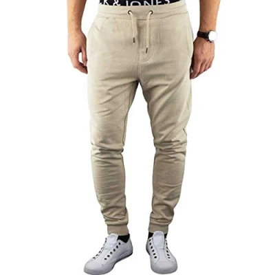 Image of Only &amp; Sons Men&#039;s Pastel Sweat Pants Joggers Feather Gray