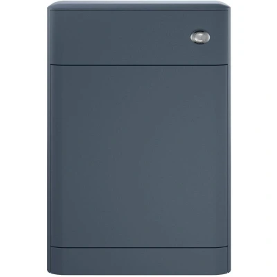 Image of Hudson Reed SAR341 Sarenna Modern Bathroom Floor Standing WC Unit (Pan &amp; Cistern not included), 800 x 550 200mm, Mineral Blue