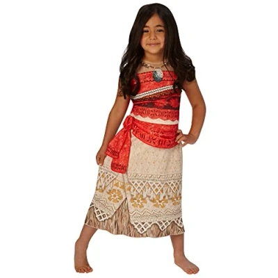 Image of Rubie&#039;s Official Disney Moana Childs Classic Costume Small 3 4 years