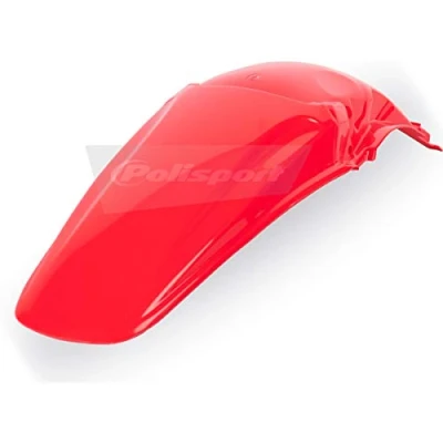 Image of Polisport Honda Rear Fender CR 125 250 2000 2001, Red Motocross4u
