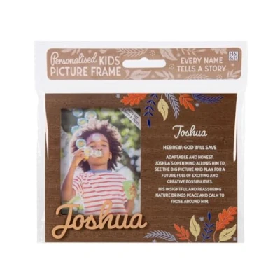 Image of Personalised picture frames (Joshua)