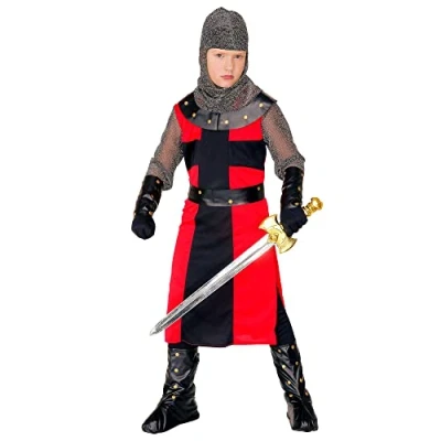 Image of Children&#039;s Dark Age Knight 158cm Costume Large 11 13 yrs (158cm) for Medieval Fancy Dress