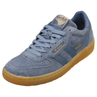 Image of Gola Hawk 86 Womens Casual Trainers in Moonlight 7 UK