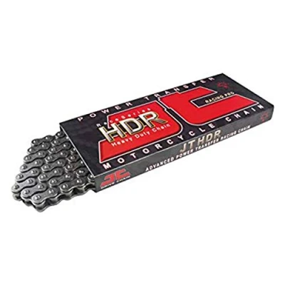 Image of JT Chain JTC420HDR134SL (420 Series) Black Steel 134 Link Heavy Duty Non O Ring with Connecting