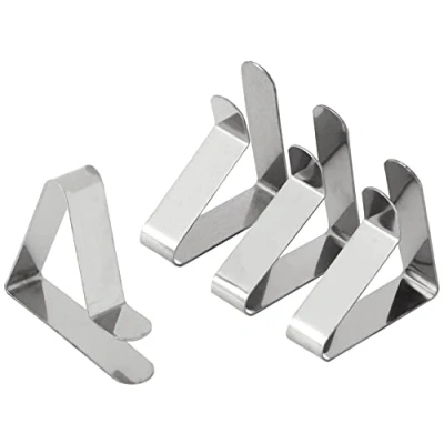 Image of Gilberts Food Service Tablecloth Clips Pack of 4 JS913860, Multi