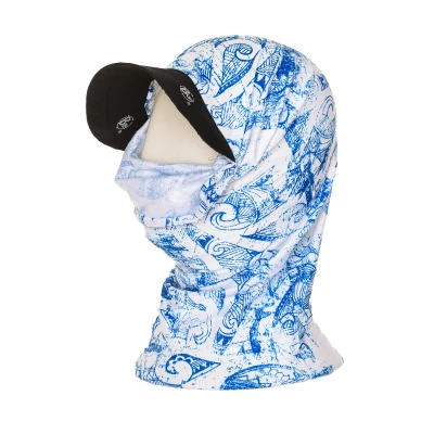 Image of Buff Tubular with multifunctional seamless visor 67900 unisex Blue One Size