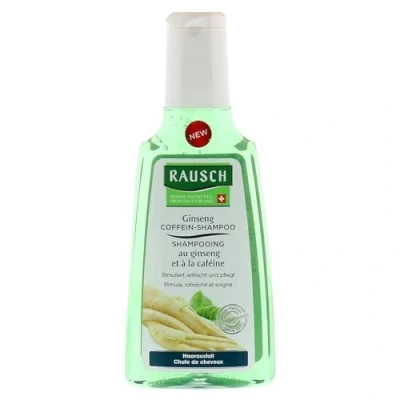 Image of Rausch Ginseng Caffeine Shampoo, with guarana and tiger grass, vegan, 200 ml