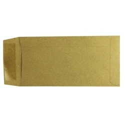 Image of Q Connect DL Envelopes Pocket Gummed 70gsm Manilla Pk 1000 KF3414