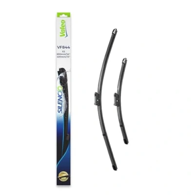 Image of VALEO Silencio Wiper VF844 Kit of High Performance, Superior Road Visibility, Easy Installation Original Flat Blades 650mm/400mm Front Set 2 577844