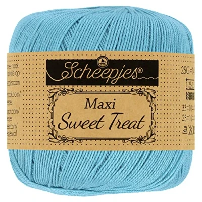 Image of Scheepjes Maxi Sweet Treat 510 Sky Blue Yarn 10x25g