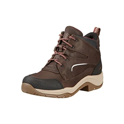 Image of ARIAT Womens Telluride II H20 Water Hydration Boots Dark Brown Lightweight Waterproof Sprayproof Footwear UK Size 6.5