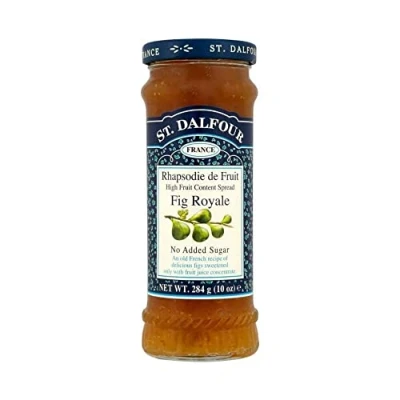 Image of (12 PACK) St Dalfour Fig Royale Fruit Spread 284g 12 PACK BUNDLE