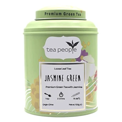 Image of Tea People Jasmine Green Loose Caddy 100g