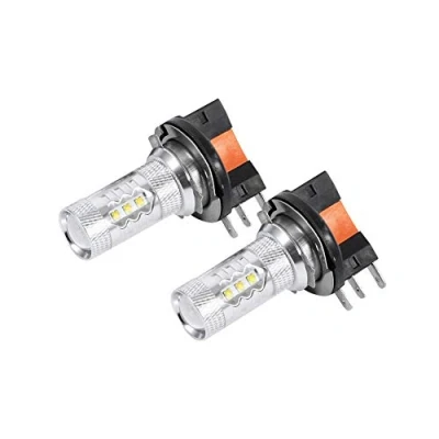 Image of OUKENS Headlight Bulbs,2pcs HID White 80W H15 LED Bulbs Lights Lamp