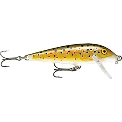 Image of Rapala CountDown Lure with Two No. 3 Hooks, 2.1 m Swimming Depth, 11 cm Size, Brown Trout