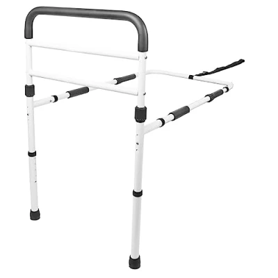Image of PEPE Bed Rail for Elderly Adults (Bed height from 10&quot; to 16&quot; up 300lb), Adult Guard Rail, Bedside Safety Rails Elderly, Adjustable Adults, Assist White