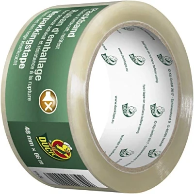 Image of Duck Pack of 1 rolls 48mm x 66m transparent adhesive tape