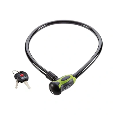 Image of Burg Wächter Cable Lock with Lighted Keys, Auto Locking, Length: 80cm, 345 80 L, Multi colour