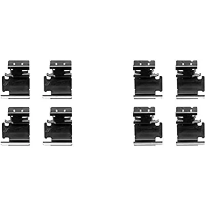 Image of 5K0698231, 5K0698231A Accessory Kit, disc brake pads HELLA 8DZ 355 203 061 TOYOTA: Avensis III Estate, Auris Hatchback, Corolla Verso, PEUGEOT: 3008 I