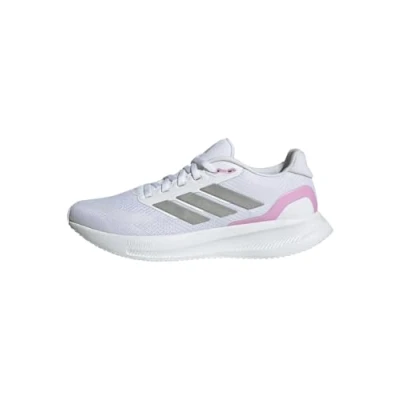 Image of adidas Performance Runfalcon Road running shoes, Women&#039;s, Size: 6, Ftwr white grey strata core black shoes
