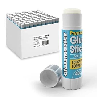 Image of Classmaster Premium Educational 200 Glue Sticks of 40 g