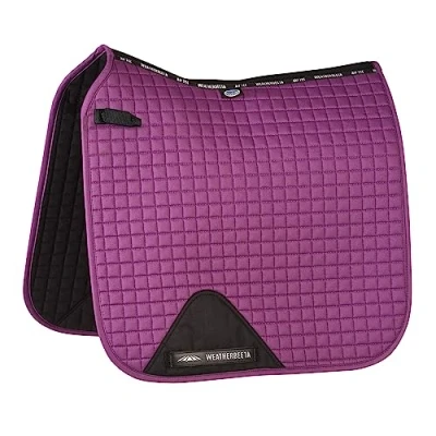 Image of WeatherBeeta Prime Dressage Saddle Pad, Violet, Pony